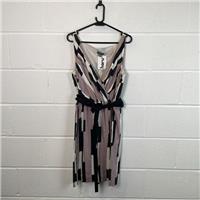 Gap Multicoloured Cotton Wrap Dress Size 12 / Size 12 / Midi / Womens / Mul... - 12 Regular