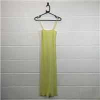 Zara Yellow Sleeveless Slip Dress Size S / Size S / Long / Womens / Yellow ... - S Regular