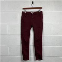 Fat Face Straight Jeans / Size 12 / Mens / Red / Cotton - 12 Regular