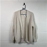 H&M Cozy White Cardigan / Size S / Womens / White / Polyester