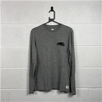 Roots Grey Pullover Crew Neck Sweatshirt / Size XS / Mens / Grey / Cotton Blend - XS Regular
