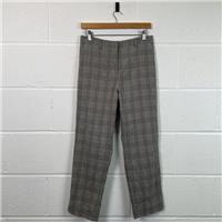 Classic Trousers / Size 10 / Womens / Grey / Cotton Blend