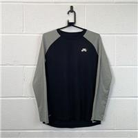 Nike Casual Top / Size L / Mens / Black / Polyester - L Regular