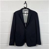 Zara Man Jacket / Size 42 / Mid-Length / Mens / Black / Polyester - 42 Regular