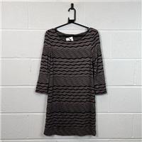 Phase Eight Dress / Size 12 / Knee Length / Womens / Black / Viscose