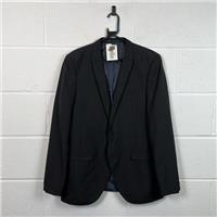 Next Mens Jacket / Size 42L / Mid-Length / Mens / Black / Polyester