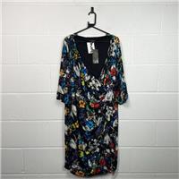 Lorraine Dress / Size XL / Knee Length / Womens / Multicoloured / Polyester
