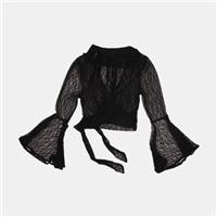 Free People Lace Top / Size XS / Womens / Black / Polyester