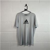 Adidas Men's Grey Cotton T-Shirt / Size L / Mens / Grey / Cotton