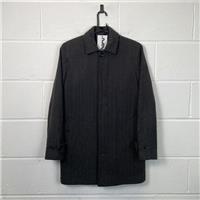 Linea Coat / Size S / Mid-Length / Mens / Grey / Polyester - S Regular
