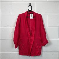 Zara Jacket / Size M / Womens / Red / Cotton