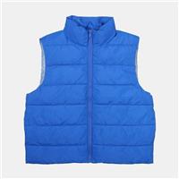 Noisy May Puffer Gilet / Size S / Short / Womens / Blue / Polyester