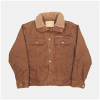 Animal Coat / Size XL / Short / Mens / Brown / Cotton Blend - XL Regular