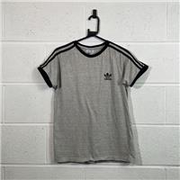 Adidas Men's Grey Cotton T-Shirt Size M / Size M / Mens / Grey / Cotton - M Regular