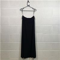 Coast Black Maxi Skirt / Size 10 / Long / Womens / Black / Polyester,Elastane