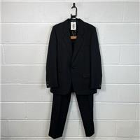 Dunn & Co 2PC Suit / Size L / Mens / Black / Wool