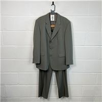 Di Caprio Men's Grey 2 Piece Formal Suit / Size 46 / Mens / Grey / Polyester