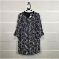 Phase Eight Dress / Size 16 / Midi / Womens / Blue / Polyester