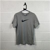 Nike Men's Grey Logo T-Shirt Short Sleeve Crew Neck Casual / Size L / Mens ...
