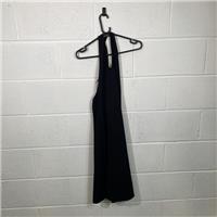 Zara Black Sleeveless Halter Bodycon Dress Size L / Size L / Midi / Womens ... - L Regular