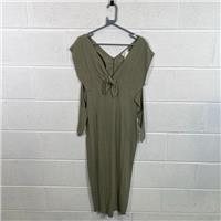 ASOS DESIGN Green Wrap Dress, Size 8 - Casual Spring Attire / Size 8 / Midi...