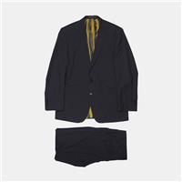 Alexandre Saville Row Suit / Size 42 / Mens / Black / Polyester