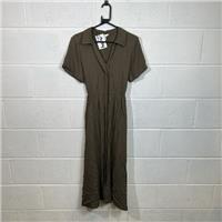 H&M Brown Maxi Dress / Size S / Long / Womens / Brown / Viscose - S Regular
