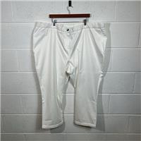 Joanna Hope White Ankle Trousers / Size 3XL / Womens / White / Cotton