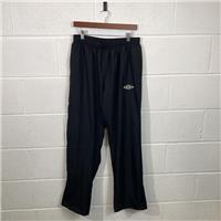 Umbro Men's Track Pants XL Black Casual / Size S / Mens / Black / Polyester