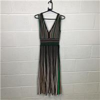Reserved Multicoloured Striped Maxi Dress - Size M / Size M / Long / Womens...