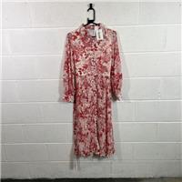 In The Style Floral Red Shirt Dress Size 10 / Size 10 / Midi / Womens / Red... - 10 Regular