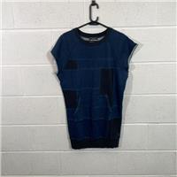 Diesel Blue Sleeveless Cotton Pullover Sweatshirt / Size M / Mens / Blue / ...