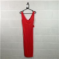 M&S Collection Red Maxi Dress - UK 10 / Size UK 10 / Long / Womens / Red / ... - UK 10 Regular