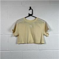 Adidas Top / Size 4 / Womens / Yellow / Cotton