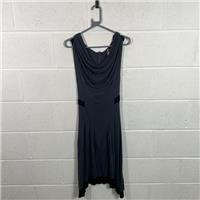 Comptoir des Cotonniers Grey Shift Dress / Size XS / Midi / Womens / Grey ... - XS Regular