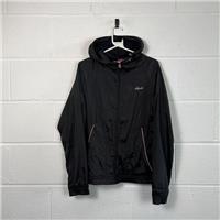 Animal Womens Windbreaker Jacket / Size 14 / Womens / Black / Polyester