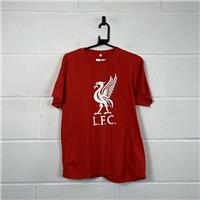 Liverpool FC Men's Red Graphic T-Shirt / Size M / Mens / Red / Cotton - M Regular