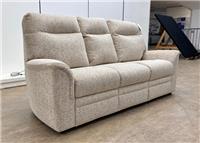 Furniture Village Parker Knoll Hudson 23 3 Seater Sofa Ida Autumn Fabric NEW