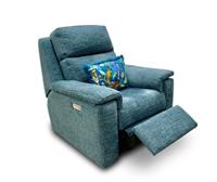 Furniture Village G Plan Thornbury Armchair Power Recliner Lumbar Headrest NEW