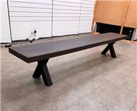 Furniture Village Bodahl Terra Smoked Solid Oak 240cm Dining Bench | RRP £1600
