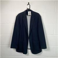 Blue Harbour Men's Black Jacket / Size 41 / Mid-Length / Mens / Black / Cotton - 41 Regular
