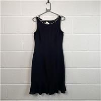 Hobbs Women's Black Shift Dress Size 10 / Size 10 / Midi / Womens / Black