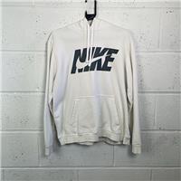 Nike Men's White Pullover Hoodie - Size L / Size L / Mens / White - L Regular