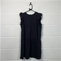 ASOS DESIGN Dress / Size 10 / Knee Length / Womens / Black / Cotton