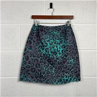 Georges Rech Multicolour Animal Print Mini Skirt / Size 38 / Short / Women...