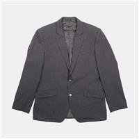 SUPER 120 Blazer / Size 42 / Short / Mens / Grey / Wool - 42 Regular
