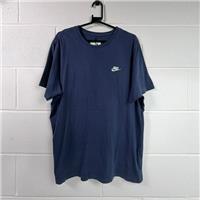 Nike Men's Blue T-Shirt / Size XL / Mens / Blue / Cotton - XL Regular