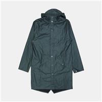 Rains Long Jacket / Size XS / Long / Womens / Green / Polyurethane - XS Regular