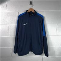 Nike Men's Blue Windbreaker Jacket XL / Size XL / Mens / Blue / Polyester