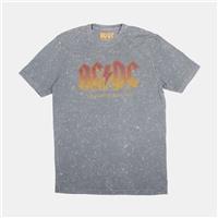 AC/DC T-Shirt / Size S / Mens / Grey / Cotton